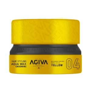 ווקס לשיער Agiva Hair Wax 04 YELLOW Aqua Wax Grooming 155mL אגיבה