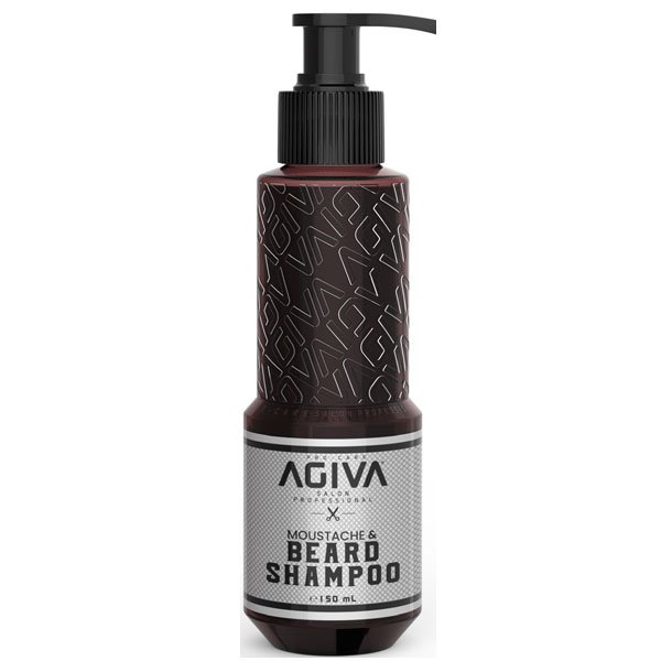 שמפו לזקן אגיבה AGIVA MOUSTACHE & BEARD SHAMPOO 150ML