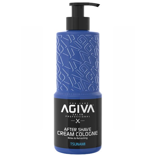 קרם לאחר גילוח Agiva After Shave Cream Cologne 400ml בניחוח צ'ונאמי