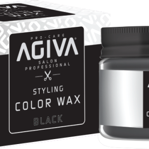 8698703025936_250220251539331.png ווקס צובע זמני בצבע שחור Agiva Hair Styling Color Wax Black 120ml