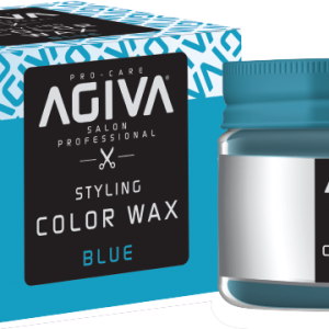 8698703025950_250220251551141.png ווקס צובע זמני בצבע כחול Agiva Hair Styling Color Wax Blue 120ml