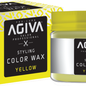 8698703025974_250220251558281.png ווקס צובע זמני בצבע זהב Agiva Hair Styling Color Wax Gold 120ml