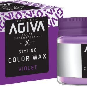 8698703026636_250220251559541.png ווקס צובע זמני בצבע סגול Agiva Hair Styling Color Wax Purple 120ml