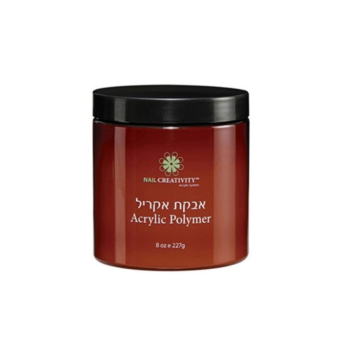 אבקת אקריל 227 גרם | שקוף | נייל קריאטיביטי