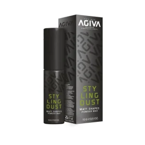 AGIVA15GPOWDER_241120241800421.webp ספריי אבקת נפח אגיבה Agiva Styling Dust Matt Spray Powder Wax 15gr