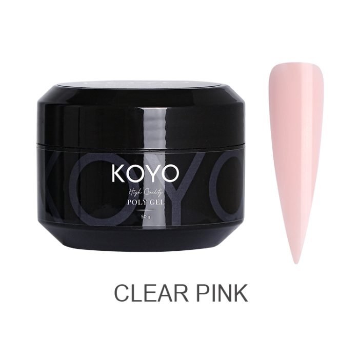 פוליג'ל 50 מ"ל | CLEAR PINK | קויו KOYO