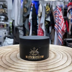 ווקס לשיער בצבע שחור למראה מבריק BarberPRO Hair Wax Black Gorila 250ml