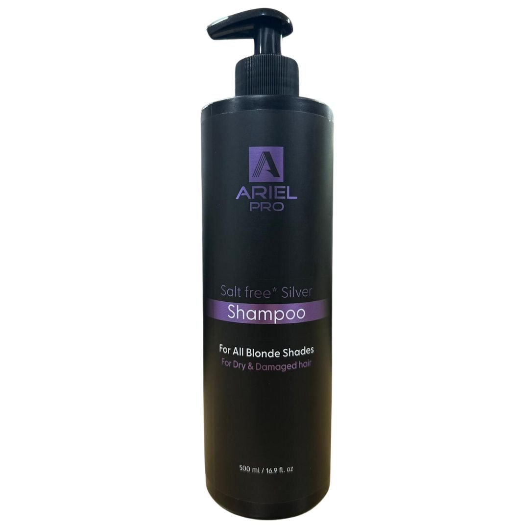שמפו סילבר ללא מלחים ArielPRO Silver Shampoo אריאל פרו