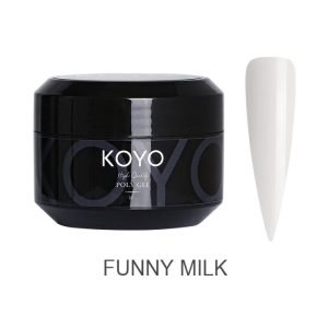 FUNNY-MILK-1-700x700-1.jpg פוליג'ל 50 מ"ל | FUNNY MILK | קויו KOYO