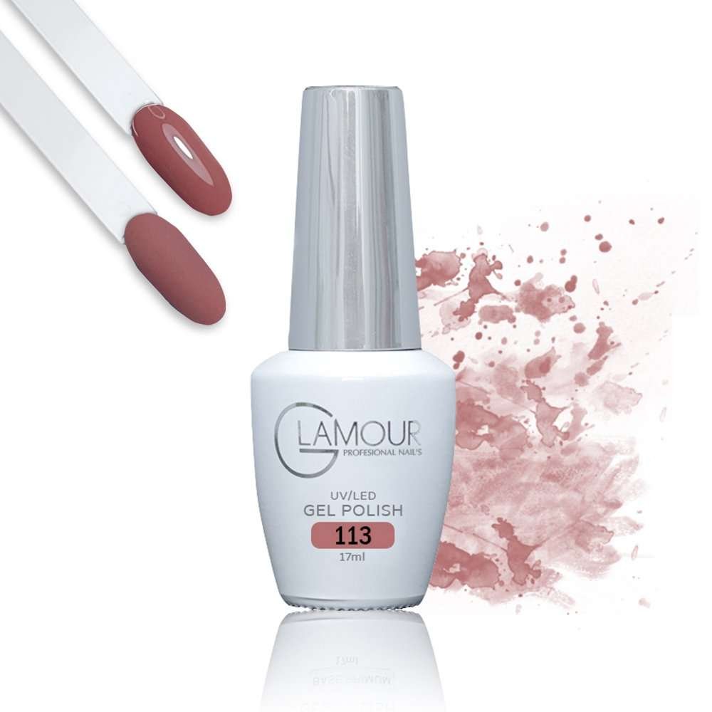 לק ג'ל מס' 113, 17 מ"ל - Glamour