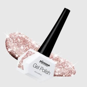 לק ג'ל פלאש Picasso 05 בצבע ורוד רוז-גולד