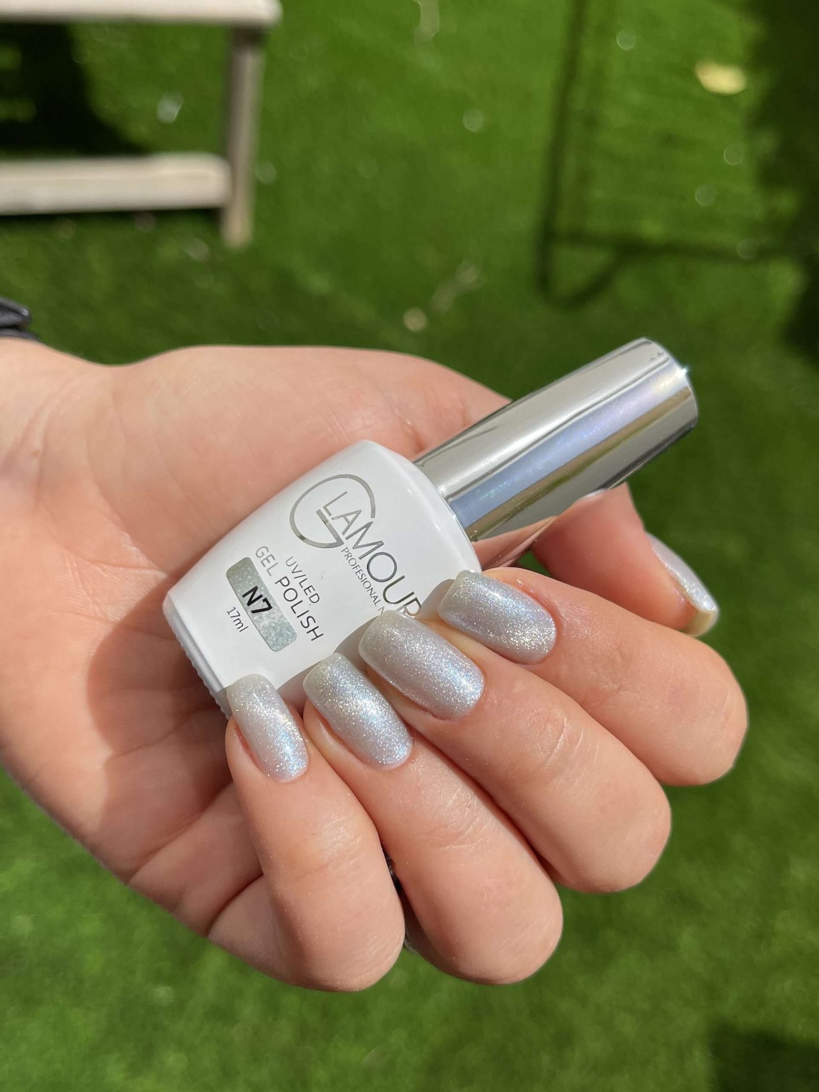 לק ג'ל עין החתול 17 מ"ל - Glamour N7