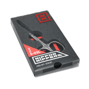 Nippon Nippers מספריים לעור קוטיקולה לאיטרים (שמאליים) דגם S-03L