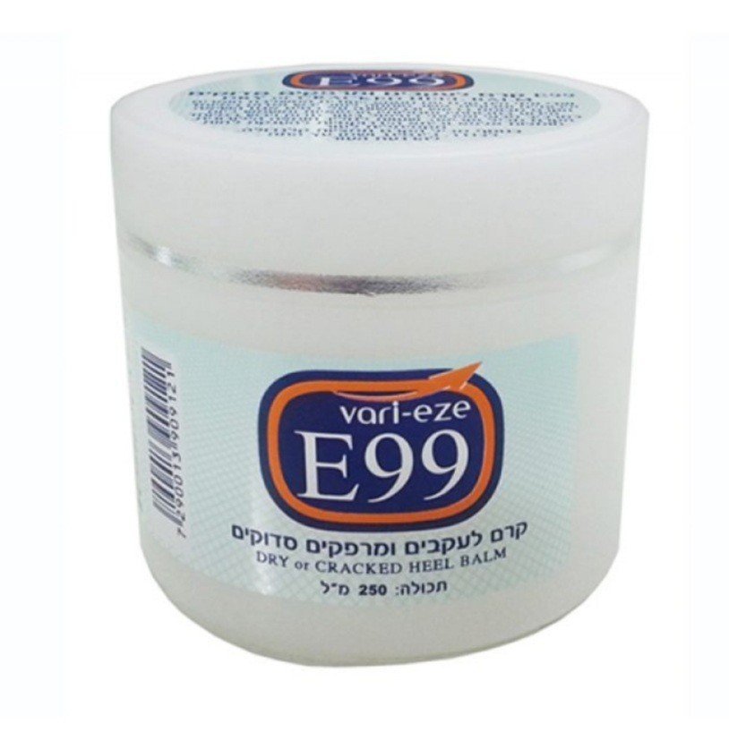 קרם לעקבים ומפרקים סדוקים 250 גרם vari-eze E99