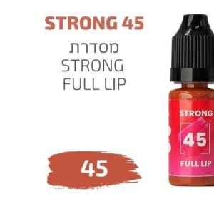 צבע פיגמנט איפור קבוע לשפתיים STRONG 45