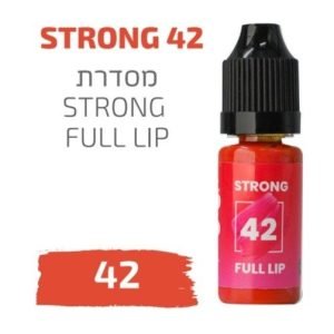 צבע פיגמנט איפור קבוע לשפתיים STRONG 42