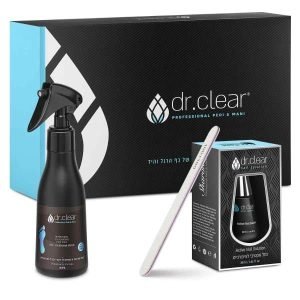 Sharons_07_2-600x600-1.jpg ערכה לטיפול בציפורניים מנזקי פטרת עם דאורדורנט מאזן לחות לכפות הרגליים DR.CLEAR