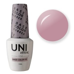 בייס ראבר 15 מ"ל | מס' 04 ורוד אטום | UNI