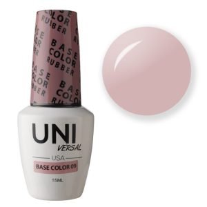 בייס ראבר 15 מ"ל | מס' 09 ורוד חלבי | UNI