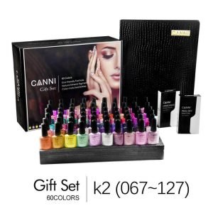 סט 60 גוונים לק ג'ל קאני - סט 2