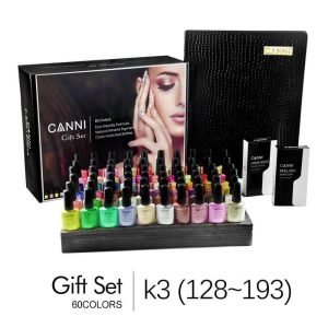 סט 60 גוונים לק ג'ל קאני - סט 3