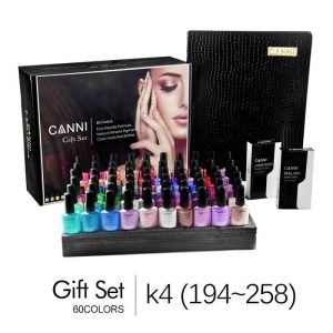 סט 60 גוונים לק ג'ל קאני - סט 4