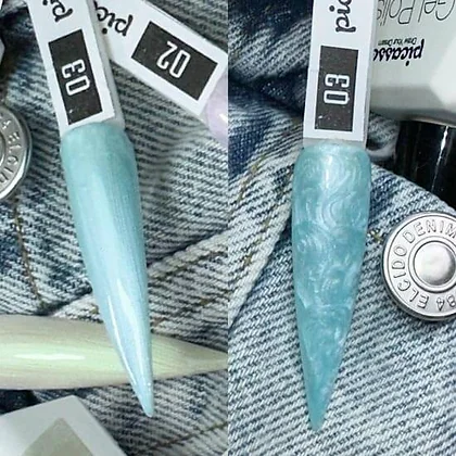 פיקאסו פנינת הקסם 03 תכלת פנינה – תמונה 2