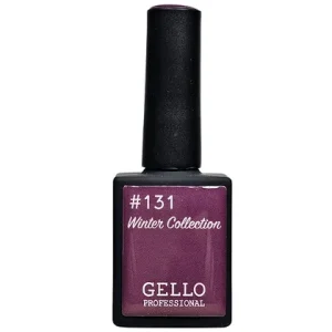 לק ג'ל 13 מ"ל | מס' 131 ורוד סגלגל מעושן | גלו GELLO