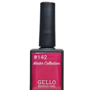 לק ג'ל 13 מ"ל | מס' 142 אדום פוקסיה | גלו GELLO