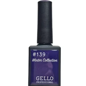 לק ג'ל 13 מ"ל | מס' 139 כחול כהה אינדיגו | גלו GELLO