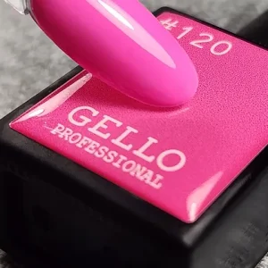 לק ג'ל 13 מ"ל | מס' 120 אדום כתום | גלו GELLO