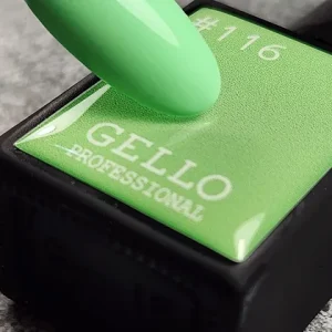 לק ג'ל 13 מ"ל | מס' 116 ירוק תפוח | גלו GELLO