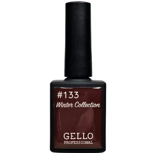 לק ג'ל 13 מ"ל | מס' 133 חום קפה חזק | גלו GELLO