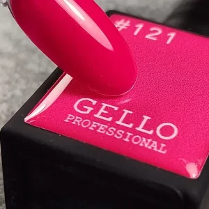 לק ג'ל 13 מ"ל | מס' 121 ורוד פוקסיה | גלו GELLO