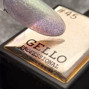 b4f3aa_e8d678ebb69a4e0ba9997db378158d5emv2.webp לק ג'ל 13 מ"ל | מס' 45 נצנץ חלבי מוזהב | גלו GELLO