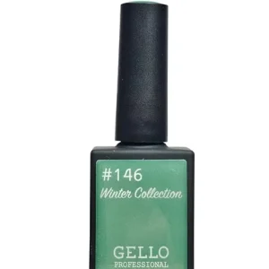 לק ג'ל 13 מ"ל | מס' 146 ירוק דשא מעושן | גלו GELLO