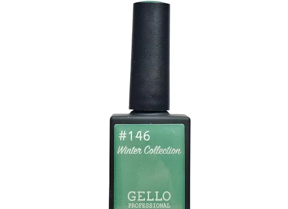 לק ג'ל 13 מ"ל | מס' 146 ירוק דשא מעושן | גלו GELLO