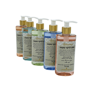 שמן לניקוי שעווה ע"ב קלנדולה ונבט חיטה (לבנדר אנגלי) שרונ'ס - 250 מ"ל