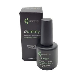 בייס ראבר שימר אפרסק Shimmer Peachpuff | נייל קריאטיביטי