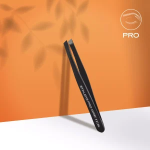 פינצטה לגבות שחורה EXPERT 11 TYPE 3b (רחבה ומשופעת)