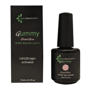 בייס ראבר ורוד פסטל Pastel Rose | נייל קריאטיביטי