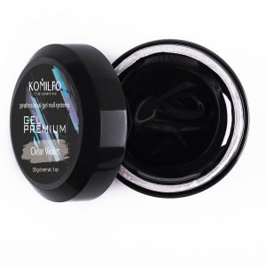 KOMILFO - ג'ל פרמיום לבנייה 30 גר' צבע - סגול שקוף