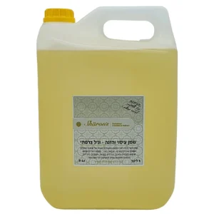 שמן עיסוי והזנה שקדים בניחוח וניל קוקוס שרונ'ס - 5 ליטר