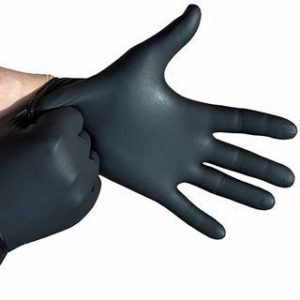 ecf3c1c7593776469f673fe4fafd1856.jpg 10 חבילות 100 כפפות ניטריל שחורות רפואיות + ספריי חיטוי 70% שרונ'ס