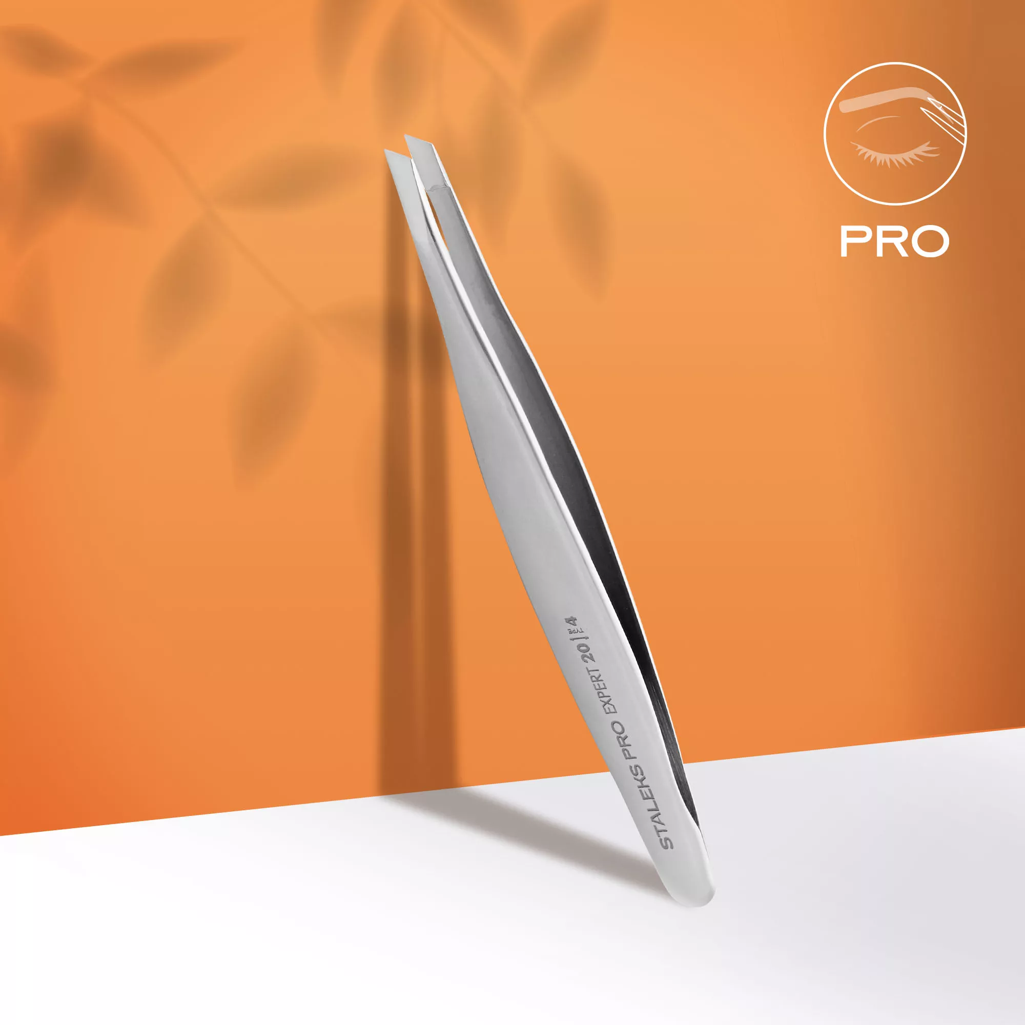 פינצטה לגבות EXPERT 20 TYPE 4 (צרה ומשופעת)