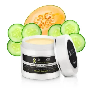 ezgif.com-gif-maker-2-600x600-1.webp פילינג פדיקור וגוף ע"ב מלחים ושיאה מלון מלפפון ד"ר קליר – 350 גרם