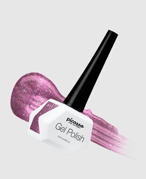 לק ג'ל 311 Picasso כוכב ורוד
