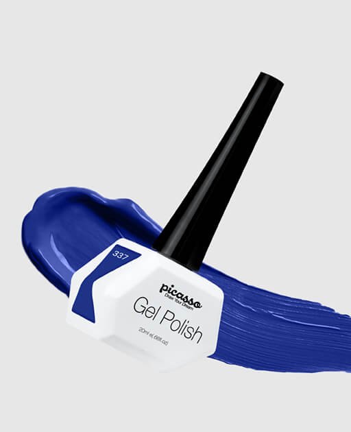 לק ג'ל 337 Picasso ירח כחול