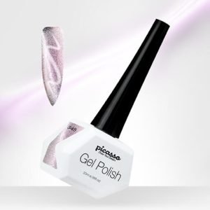 לק ג'ל 345 Picasso גלקסיה מנצנצת טובלת בורוד