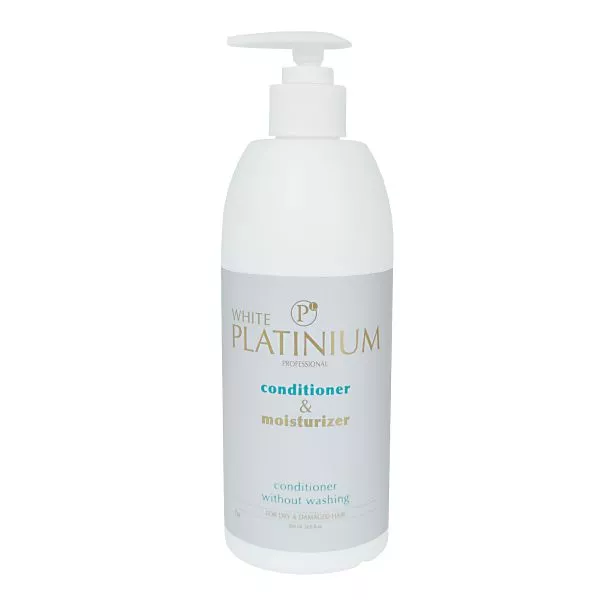 קונדישנר ללא שטיפה WHITE PLATINIUM קרם תלתלים לשיער - מוצרי טיפוח לשיער